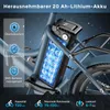 Elektrokolo 20 palců, 155–195 cm, 36 V, dojezd až 110–130 Náhled obrázku produktu 3