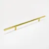 A brass handle on a white background. Produktbild-Vorschau