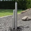CLGarden Edelstahl Säulenbrunnen ESB1 mit 3 Säulen 100cm Produktbild-Vorschau 6