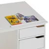 Kinderschreibtisch EMMA aus Kiefer Massivholz, weiß - Produktbild-Vorschau 3