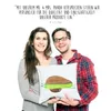 Mr. & Mrs. Panda Kuschelkissen Avocado Yoga - Weiß - Produktbild-Vorschau 3