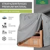 Premium Strandkorbhülle, Größe:150(B)x100(T)x165/140(H) cm Produktbild-Vorschau 2