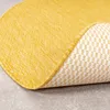Volero - Outdoor Teppich Rund - Costa Ockergelb - Ø 100 cm Produktbild-Vorschau 2