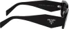 OCCHIALI DA SOLE PRADA PR17WS (1AB5S0) acetato nero con Anteprima dell’immagine prodotto 2