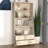 vidaXL Highboard HAMAR Massivholz Kiefer Honigbraun - Produktbild-Vorschau 8