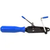 A tool with a blue handle and metal components, isolated on a white background. Produktbild-Vorschau