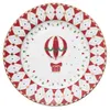 4x Talerz na ciasto Christmas Wonderland różne dekoracje Podgląd zdjęcia produktu 4