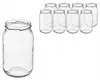 Einmachgläser aus Glas 900 ml, 8er Set, lebensmittelecht Produktbild-Vorschau 1