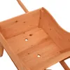 vidaXL Kvetináč na trakaroch 128x45,5x43 cm Masívne jedľové Náhľad obrázku produktu 6
