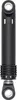 A black washing machine shock absorber is shown against a white background. Produktbild-Vorschau