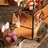 RoboTime 3D Jigsaw Wooden Flower Cart (chariot à fleurs en Voir les images du produit 5
