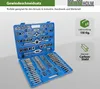 Gewindeschneidsatz 110 tlg zoll/metrisch Gewindeschneider Produktbild-Vorschau 2