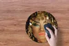 MuchoWow® Mauspad Mousepad Frau - Kleopatra - Gold - Produktbild-Vorschau 3