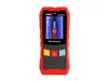 A red and black wall scanner device with a screen displaying a diagram. Anteprima dell’immagine prodotto