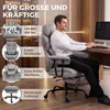 HOMCOM Bürostuhl ergonomisch Drehstuhl mit 6-Punkt-Massage Produktbild-Vorschau 5