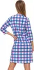 Damen nachthemd pyjama, 3/4 mouwen, elegant model MORAJ - Productafbeelding-voorbeeld 3