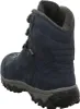 A single blue winter boot is shown from the back and side against a white background. Voir les images du produit