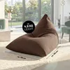 Pouf LUMALAND Triangle 370 L - fauteuil bean bag Voir les images du produit 6