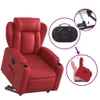 vidaXL Fauteuil relax releveur rouge similicuir Voir les images du produit 6