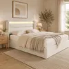 Letto imbottito 160 x 200 cm con vano contenitore con Anteprima dell’immagine prodotto 2