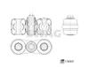 SWAG 33 10 3466 Querlenker Hinten für OPEL Astra J Sports Produktbild-Vorschau 2