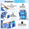 Sekey Strandstuhl Sonnenliege verstellbar Campingstuhl Produktbild-Vorschau 5