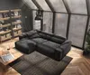 DELIFE Ecksofa Sirpio XL 270x170 cm Mikrofaser Schwarz Produktbild-Vorschau 5