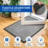 Gentle North Hochwertige Fußmatte hellgrau 40x60 groß für Produktbild-Vorschau 2