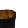 2 Stück Lampenschirm E14 Ø12cm Durchmesser Schwarz Gold Produktbild-Vorschau 9