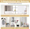COSTWAY 56 x 150 cm HD pełnowymiarowe lustro do powieszenia Podgląd zdjęcia produktu 3