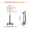 Habib Gruppe Kinderroller  Premium LED Scooter 3-Rad | Produktbild-Vorschau 3