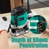 Défonceuse Verticale Electrique 1200 W 16000-30000 RPM Voir les images du produit 6
