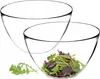 KADAX Salatschüssel aus Glas, ovale Glasschale, 17 cm, Produktbild-Vorschau 1