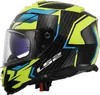 LS2 FF800 Storm II Tracker Helm, schwarz/neon-gelb, S  Produktbild-Vorschau 3