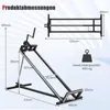 Diagram showing the dimensions and weight capacity of a tractor lift. Podgląd zdjęcia produktu
