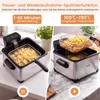 FRITEUSE COSTWAY 5L 2000W, friteuse en acier inoxydable Voir les images du produit 5