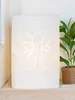 Gilde Tischleuchte, "Namaste", Lebensbaummotiv, Lotusmotiv, Produktbild-Vorschau 2