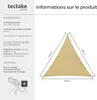 tenda da sole triangolare tectake® con protezione UV 50+ Anteprima dell’immagine prodotto 17