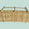 Relaxdays Garten Brücke, mit Geländer, Tannenholz, Produktbild-Vorschau 7
