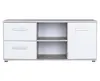 Lowboard Fernsehtisch Bente (B/H/T): 114/51/39 cm Weiß / Produktbild-Vorschau 1