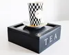 Teebox TEA, 9 Fächer, Teeaufbewahrung, MDF, 22,5 x 22,5 x 9 Produktbild-Vorschau 4