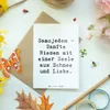Mr. & Mrs. Panda Beileidskarte Spruch Samojede Liebe - Weiß Produktbild-Vorschau 3