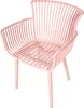 BELIANI Stühle 4er Set in Rosa aus Kunststoff für Innen- Produktbild-Vorschau 9
