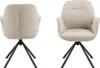 AC Design Aura, Gepolsterter Sitz, Stoff, Biege, Produktbild-Vorschau 2