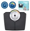 Mechanická koupelnová váha s BMI, váživost 180 kg, černá Náhled obrázku produktu 8