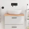 vidaXL Umyvadlová deska světle hnědá 60x30x(2-4) cm Náhled obrázku produktu 2