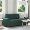 vidaXL Sofa dwuosobowa, ciemnozielona, 180 x 77 x 82 cm, Podgląd zdjęcia produktu 2
