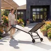 di volio Sonnenliege MEAPOL – grau, klappbare Gartenliege Produktbild-Vorschau 4
