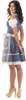 DIRNDL TRACHTENKLEID DAMEN NICOLE  3.TLG Blau 42 Produktbild-Vorschau 4