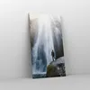 Bild auf Leinwand - Leinwandbild - Berg Wasserfall - Produktbild-Vorschau 4